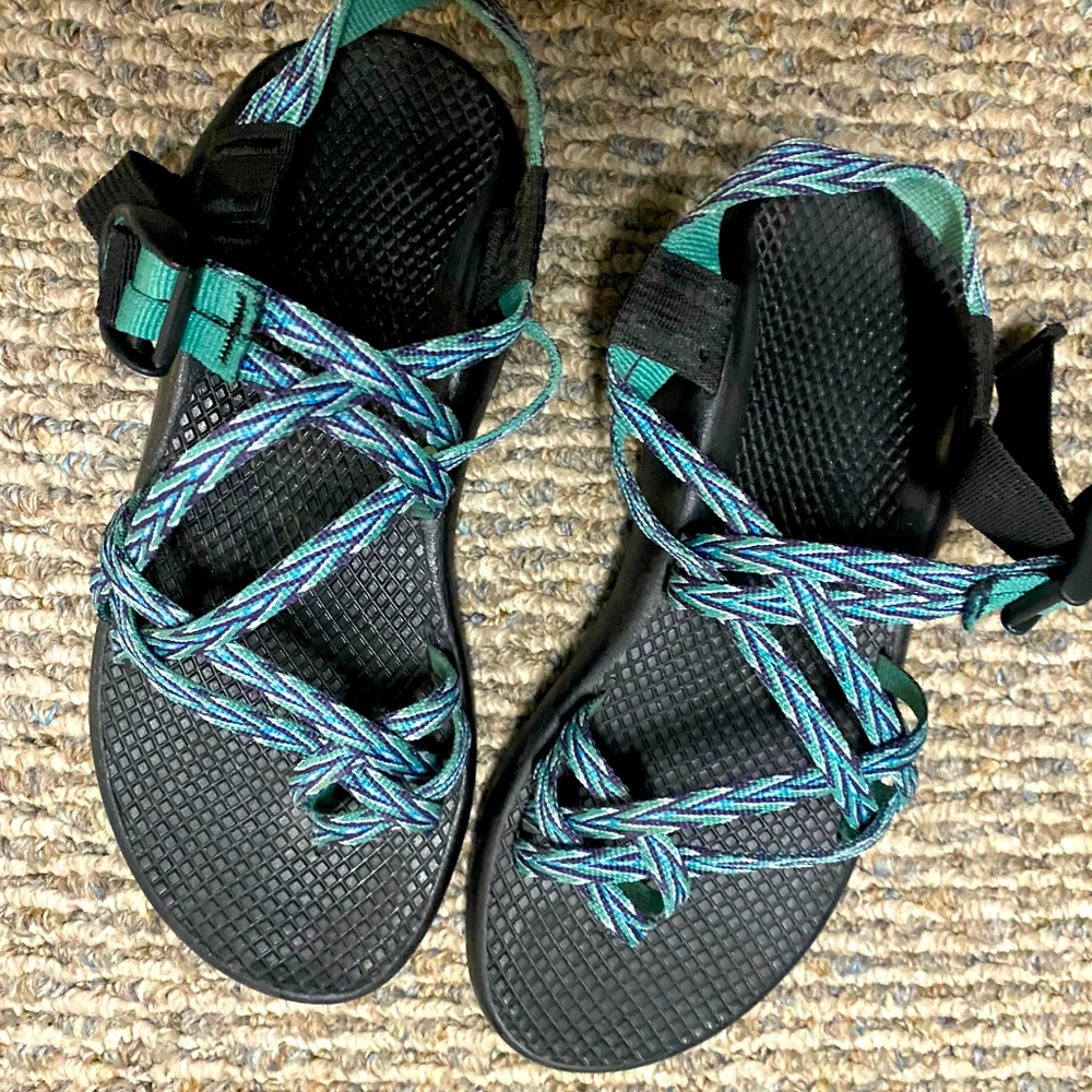 Chaco ZX/2 Sandals Blue Teal Turquoise Aqua